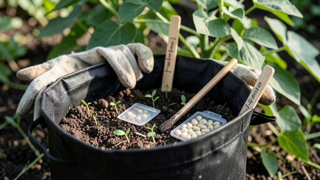 Planting Lima Beans in a Bag: Zero-Space Harvest Ready in 60 Days