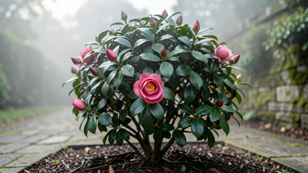 Camellia In Winter: Hardy Perennial Revival After Frost’s Bite