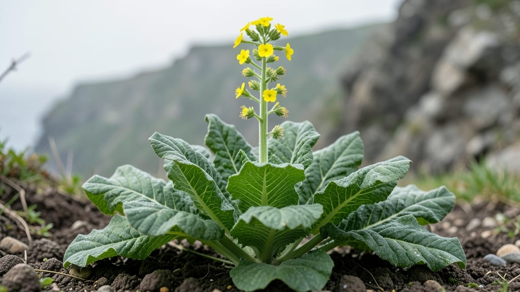 Brassica Oleracea Wild Cabbage: Cold-Hardy Perennial That Thrives With Minimal Care