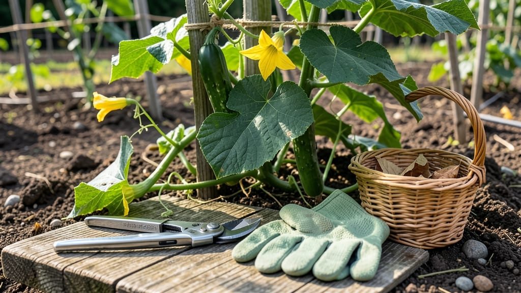 8-Inch Cucumber Growing Guide: Compact Vines for Bountiful Harvests