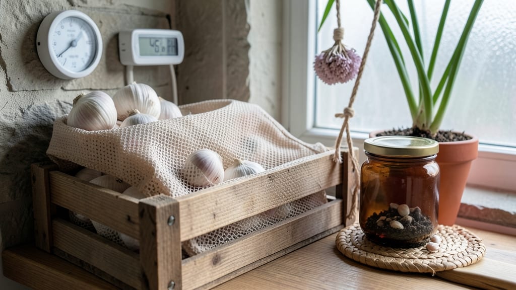 Storing Garlic for a Year: Frost-Proof Method for Peak Freshness
