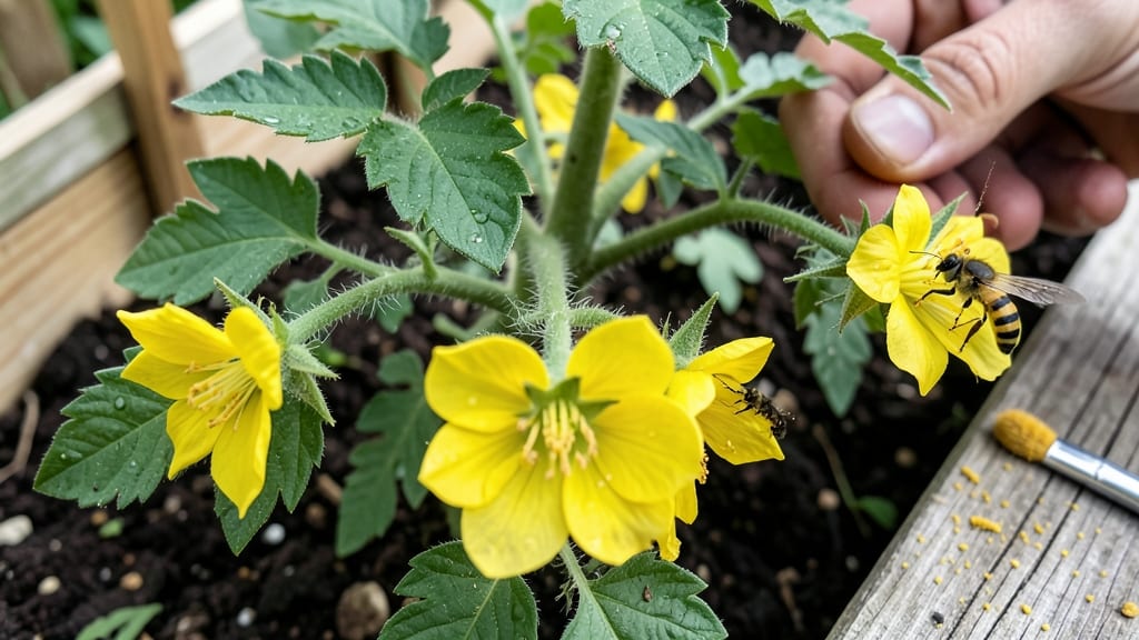 Pollination for Tomatoes: Hand-Pollination Tricks for Heavy Fruit Sets