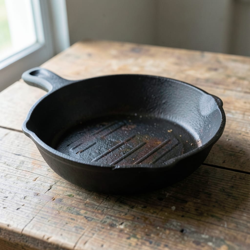 The cast iron skillet