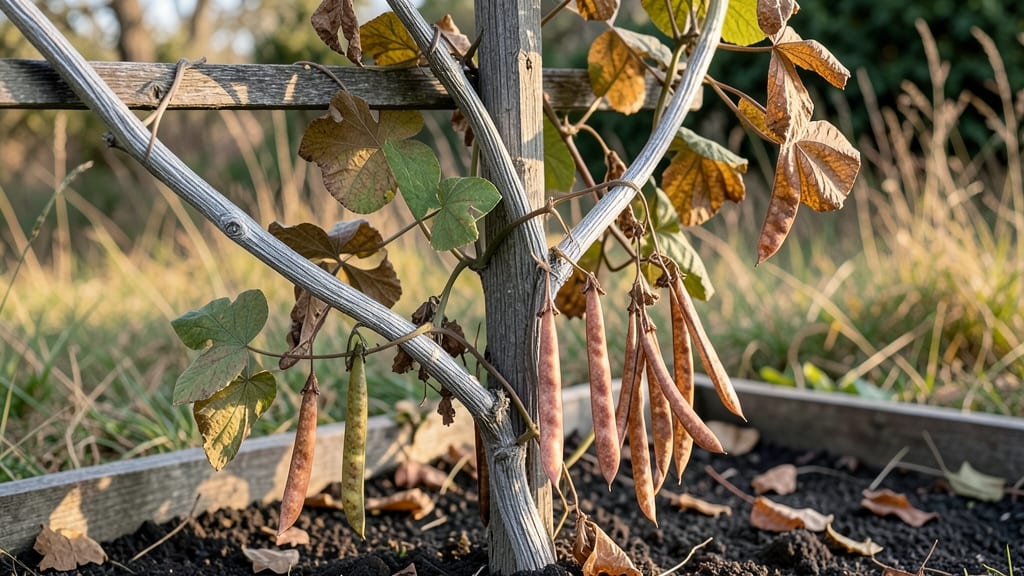 Dried Scarlet Runner Beans: Perennial Vine Revival in Containers