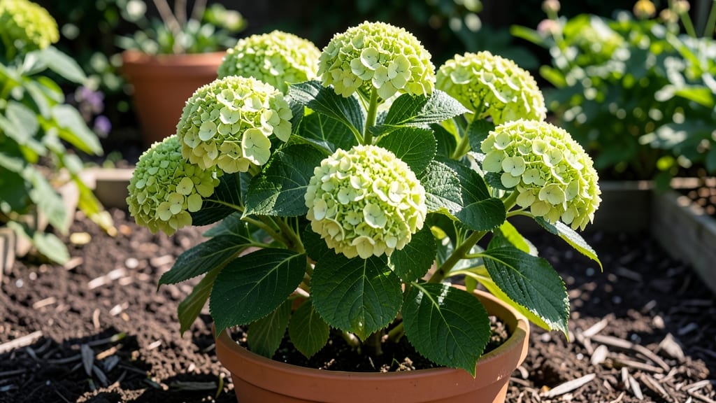 Green Hydrangea Bouquet: Edible Floral Arrangement With Zero-Waste Beauty