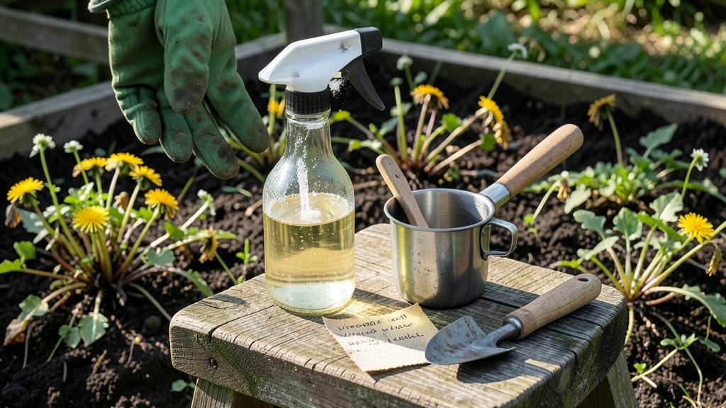 Using Vinegar for Weed Killer: Natural Herbicide That Works in Weeks